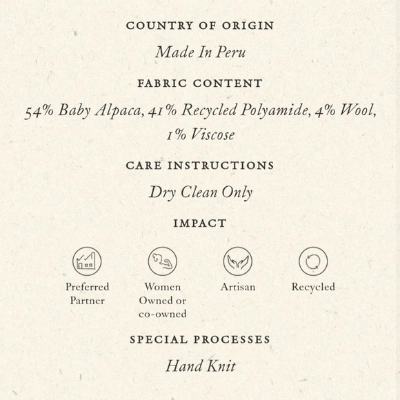 Doen Like New Audrey Cardigan in Red Sumac Wool Sweater Size Medium - Picture 7 of 11